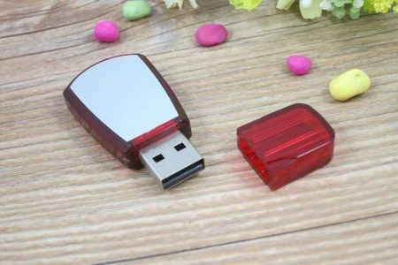 Memoria USB en PVC bicolor