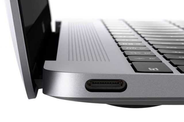 Puerto USB-C del nuevo MacBook