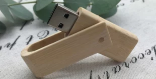 Pendrive USB eco madera bambú
