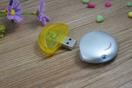 Pendrive USB circular bicolor