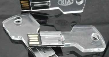 Llaves USB transparentes