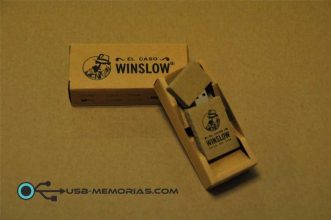 Memoria USB cartón reciclado
